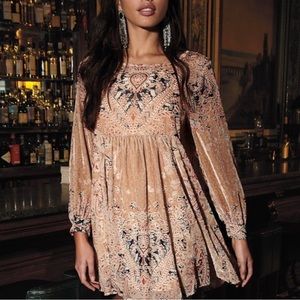 NWT Free People Velvet Dress